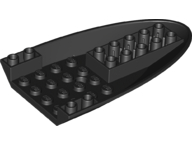Aircraft Fuselage Forward Bottom Curved 6 x 10 with 3 Holes