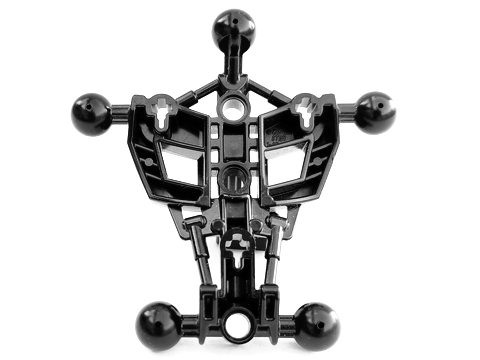 Hero Factory Torso, Skeletal with 5 Ball Joint
