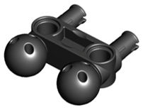 Technic, Pin Connector Perpendicular 3L with 2 Pins and 2 Ball Joints