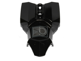 Large Figure Torso Armor with 2 Chest Holes with Ball Joint Socket with Large Belt Buckle Pattern (Darth Vader)