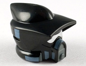 Minifigure, Headgear Helmet SW ARF Trooper with Shadow Pattern