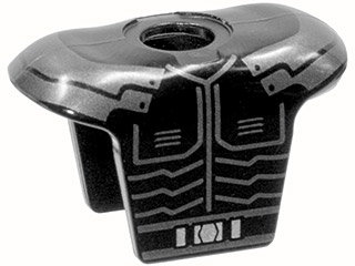 Minifigure Hockey Body Armor with SW Savage Opress Pattern