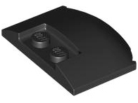 Wedge 3 x 4 x 2/3 Triple Curved