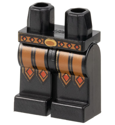 Hips and Legs with Castle Knights Kingdom Leather Armor Pattern