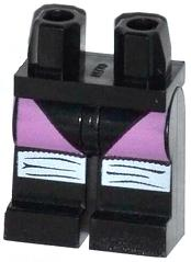 Hips and Legs with Leotard and White Leg Warmers Pattern