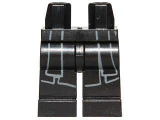 Hips and Legs with SW Sith Robe Pattern (Darth Maul)