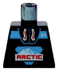Torso Arctic Logo Large and 'A1' Pattern