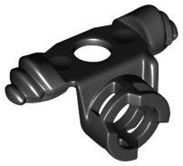 Minifigure Armor Shoulder Pads Stepped with Scabbard for 2 Katanas