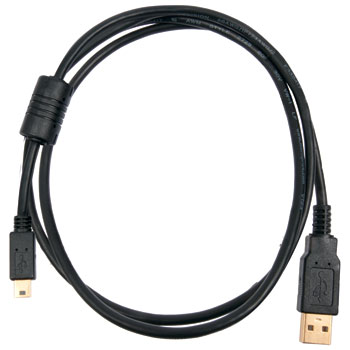 Electric, Cable USB for Mindstorms EV3 with Ferrite Core, Male USB-A to Male USB Mini-B (Length 1m / 3ft)