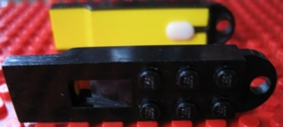 Electric, Train 4.5V Whistle Adjustable with Yellow Base