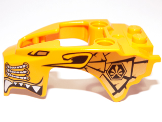 Flywheel Fairing Lion Shape with Fangs and Hoses Pattern