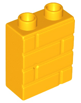 Duplo, Brick 1 x 2 x 2 with Masonry Profile