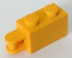 Brick, Modified 1 x 2 with Bar Handle on End - Bar Inset from Edge