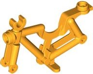 Bicycle Frame with Clip for Handlebars