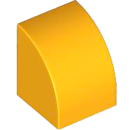 Slope, Curved 1 x 1