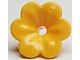 Friends Accessories Flower with 6 Rounded Petals and Pin