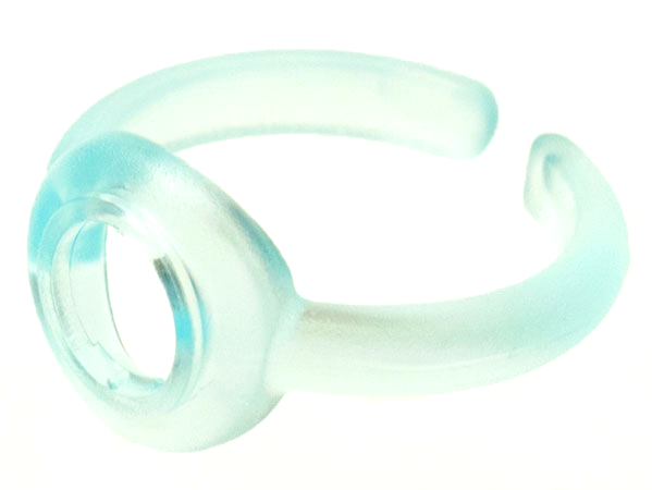 Clikits Ring, Narrow Band with Hole (Child Size)
