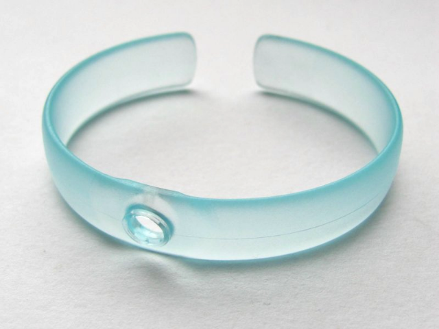 Clikits Bracelet, Bangle with Hole (Child Size)