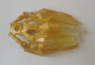 Bionicle Crystal Armor with Marbled Trans-Clear Pattern