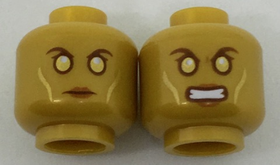 Lego best sale gold head