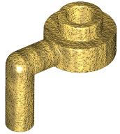 Plate, Round 1 x 1 Open Stud with Bar Arm Down