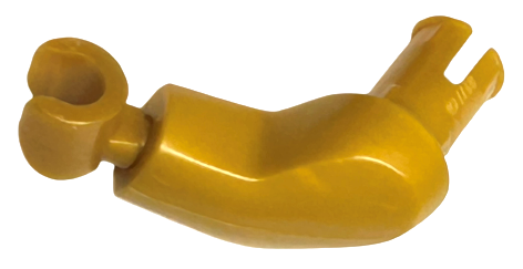 Arm Large with Pin, Left with (Same Color) Hand