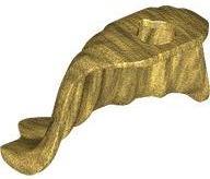 Minifigure Cape Flexible Rubber, Scalloped 5 Points