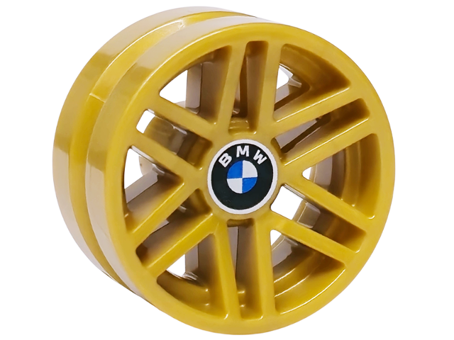 Wheel 21mm D. x 11mm with 6 Double Spokes with BMW Logo Pattern