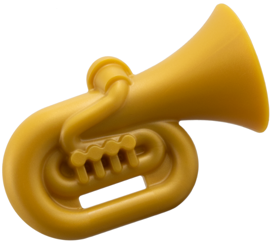 Minifigure, Utensil Musical Instrument, Tuba
