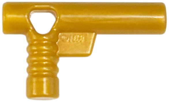 Minifigure, Utensil Hose Nozzle Elaborate - 3-Rib Handle