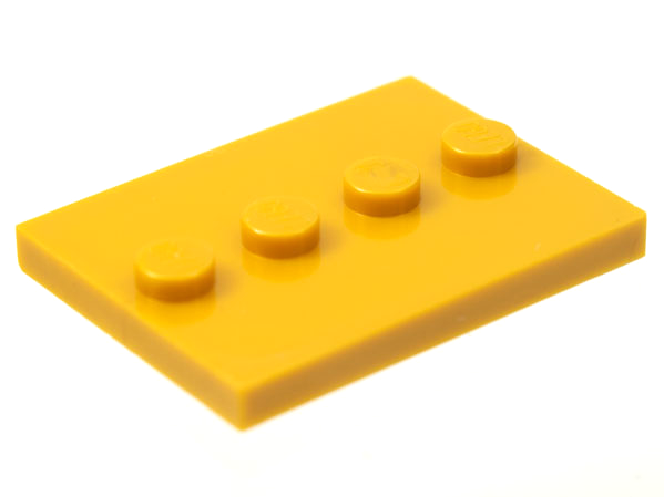 LEGO 88646 Tile Modified 3 x 4 with 4 Studs in CenterVarious Colours