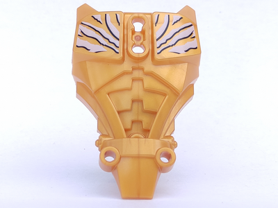 Hero Factory Full Torso Armor with White Stripes Pattern (Rocka)