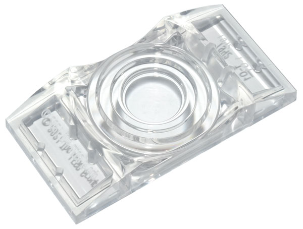 Electric, Light Slope Curved 4 x 2 x 2/3 Double with Fresnel Lens