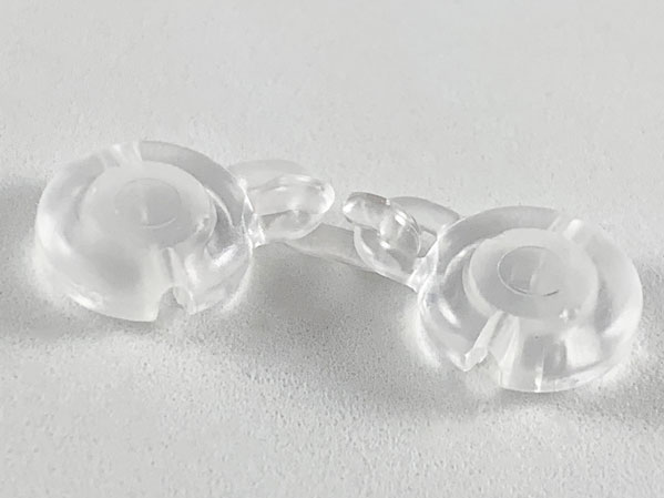 Clikits, Icon Round 2 x 2 Small with Hole, 2 Linked