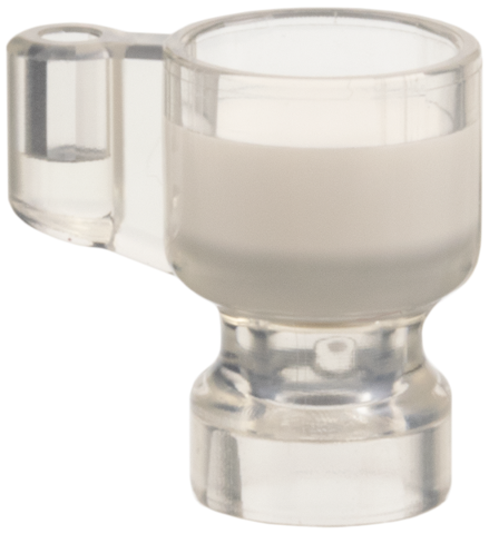 Minifigure, Utensil Stein / Cup with Molded White Drink Pattern