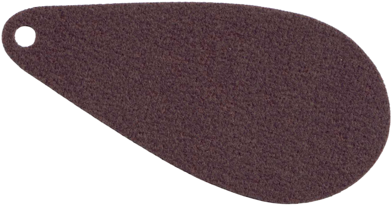 Cloth Dog Ear with Hole, Large Buildable Figures - Soft Fabric with Fuzzy Side
