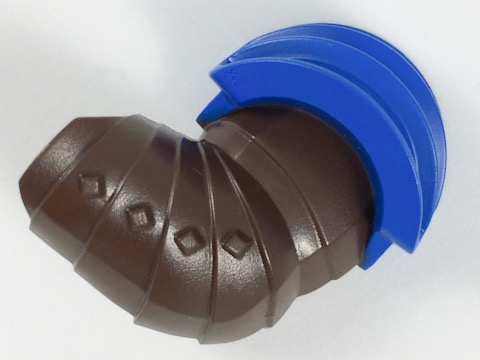 Arm Giant, Left with Plate Armor, Blue Shoulder Armor Pattern