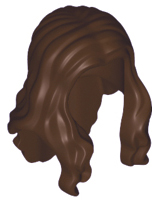Details about   Lego Long Wavy Hair in Light Grey show original title for Minifigure 95225 NEW Light Bluish Gray 