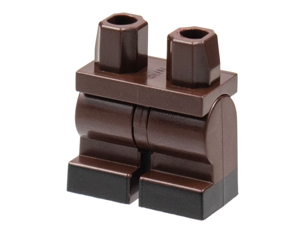 Hips and Medium Legs with Black Shoes Pattern