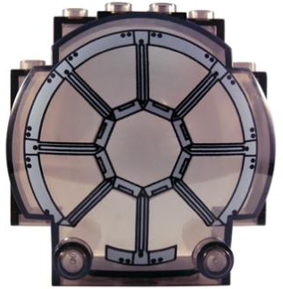 Windscreen 3 x 6 x 5 Bubble with SW 8 Spoke Radial Light