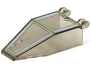 Windscreen 7 x 4 x 1 2/3 with Locking Dual 2 Fingers with SW Pattern