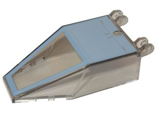 Windscreen 7 x 4 x 1 2/3 with Locking Dual 2 Fingers with Sand Blue SW Y-wing Pattern