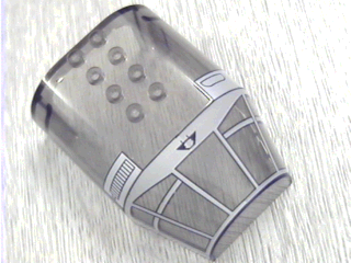 Windscreen 8 x 6 x 3 Curved Top Angled Canopy with Millennium Falcon Pattern