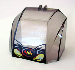 Windscreen 4 x 6 x 4 Canopy with Hinge and Flames Headlights Pattern