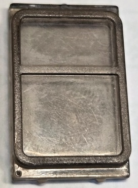 Glass for Train Door with Lip on Top and Bottom