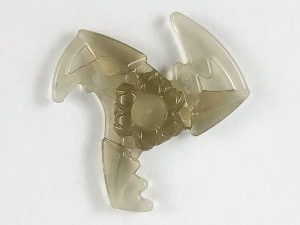 Minifigure, Weapon Shuriken Throwing Star with Trailing Energy Effect