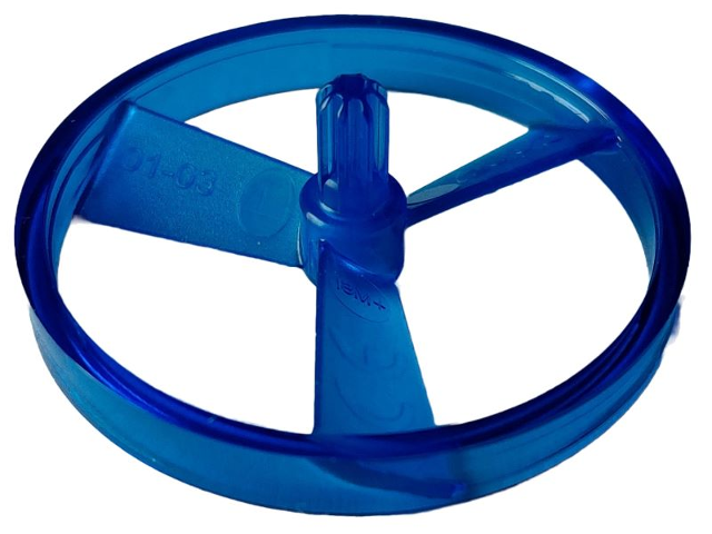 Bionicle Propeller 3 Blade with Flywheel Pin, Nestlé Toa Inika Spinner (Disk / Rotor)