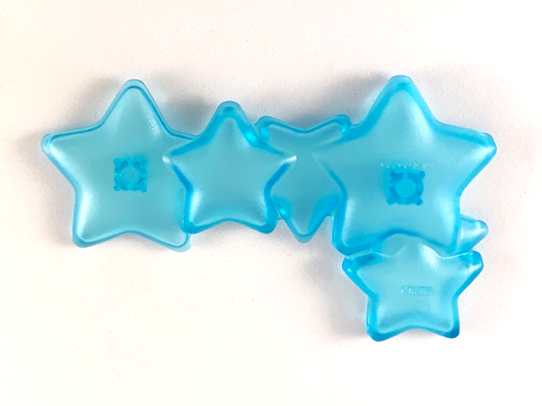 Clikits, Icon Stars (Six Connected) with Two Pins