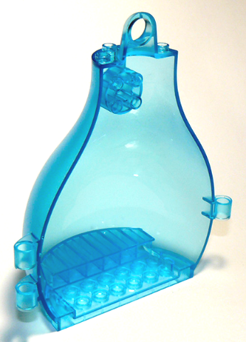 Container, Pear-Shaped 5 x 12 x 14 Half