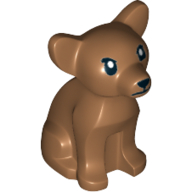 Dog, Chihuahua with Black Eyes, Eyelashes, Nose and Mouth and White Pupils Pattern